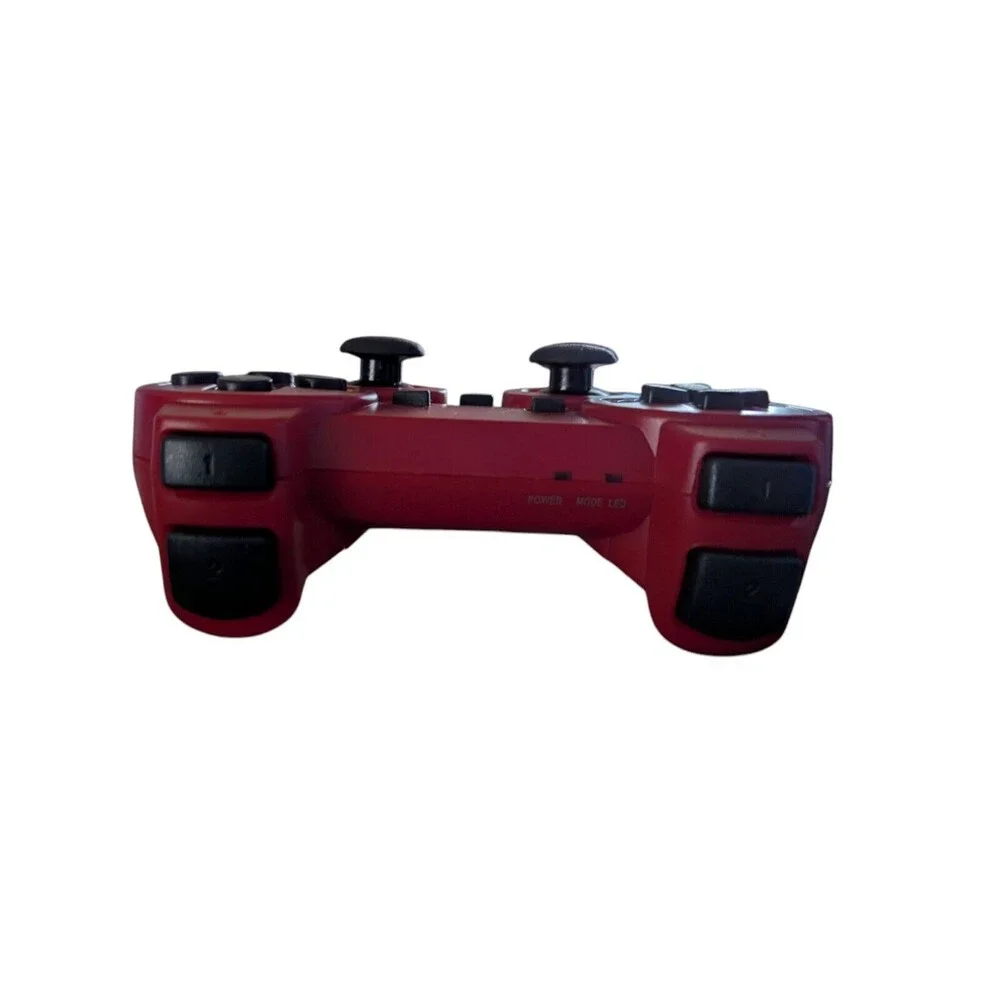 PlayStation 2 PS2 Wireless Video Game Controller Red Working Aftermarket